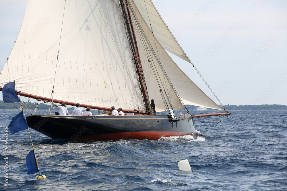 Naklejka premium łódź