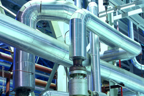 Factory equipment  Pipeline of a high pressure
