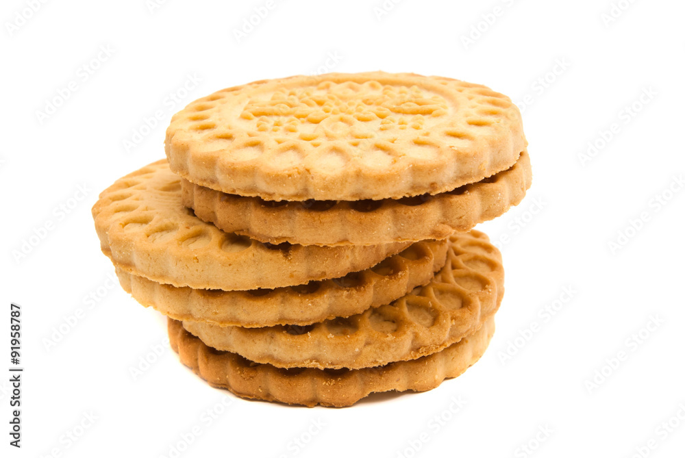 stack of tasty cookies stack of tasty cookies