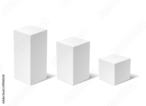 White box isolated 