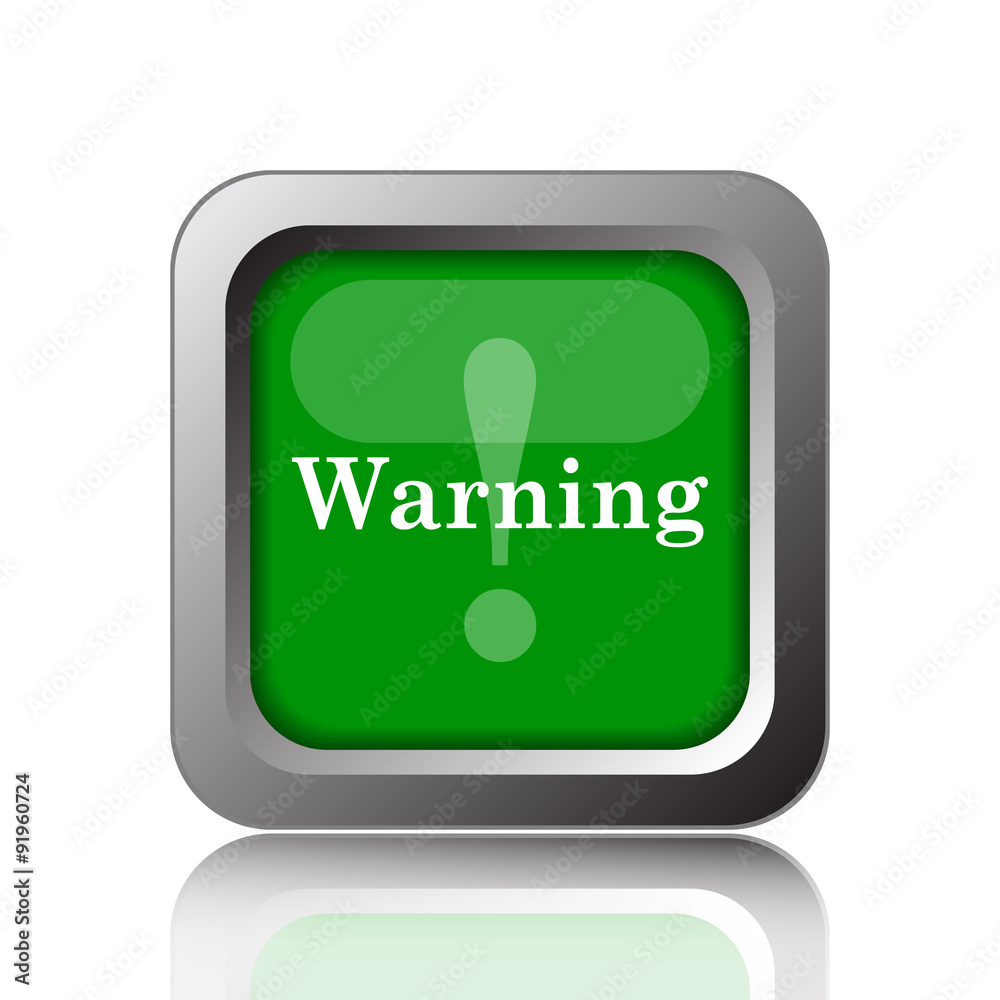 Warning icon Warning icon