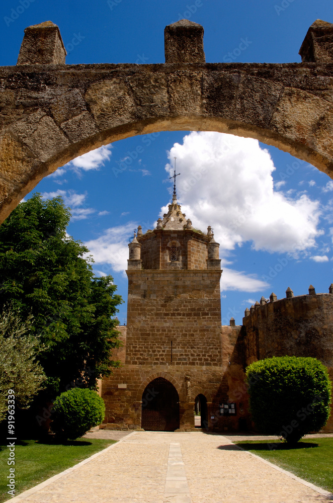 Fototapeta premium Monastery of Veruela, Zaragoza, Aragon, Spain