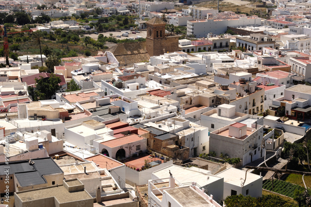 Overview of   Nijar, Almeria, Andalucia