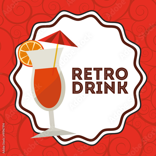 retro drink
