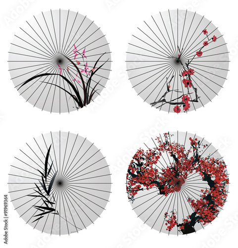 Japanese umbrella