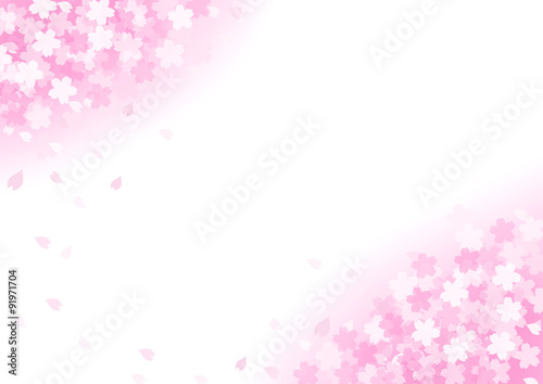 桜の背景