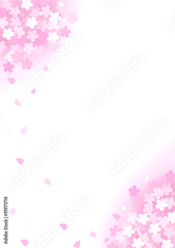 桜の背景