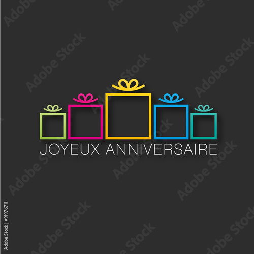 joyeux anniversaire