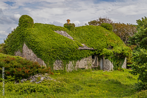 アイルランドの典型的な風景 Scene Ring of Kelly in Ireland photo