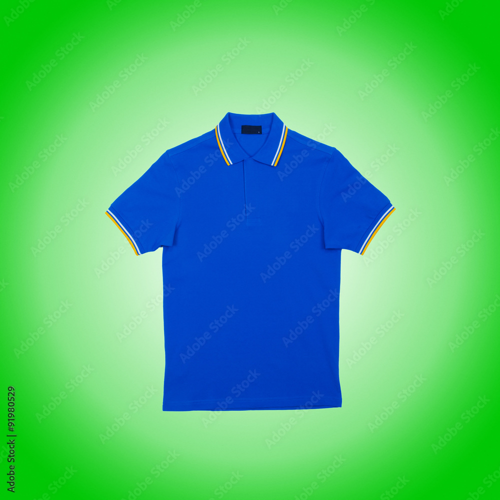 Male t-shirt isolated on the white background Male t-shirt isolated on the white background