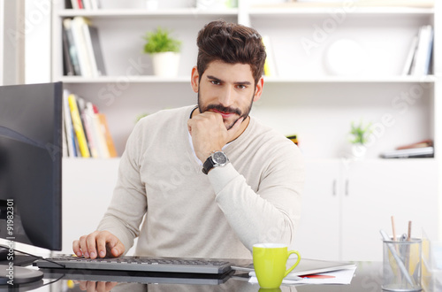 Young businessman portrait