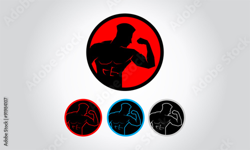 Muscle Man Logo