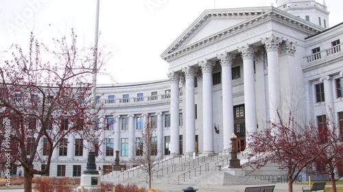 Denver City and County Building Timelapse photo