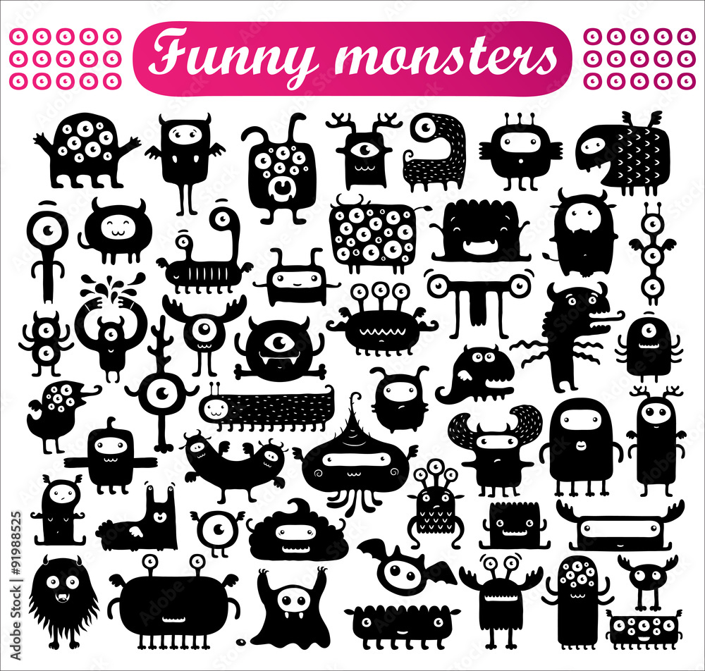 funny monsters