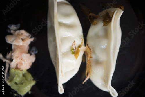 Fototapeta Naklejka Na Ścianę i Meble -  Gyoza (Japanese Dumplings)
