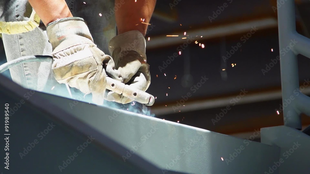 Welding Side Super Slow Motion