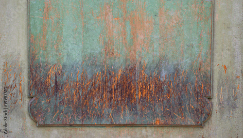 Photo of the old textures color