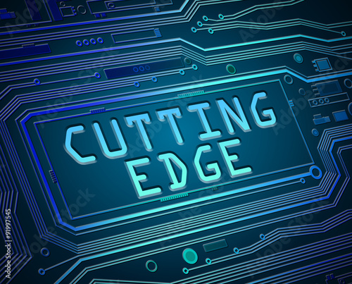 Принти на полотні Cutting edge concept.