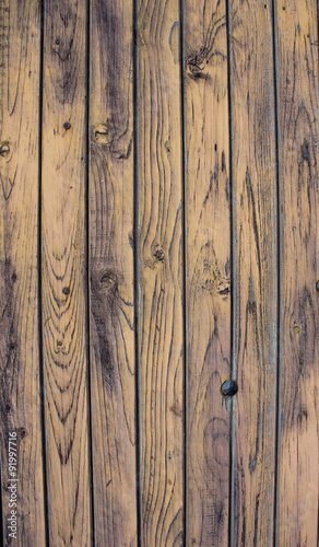 Photo of the old textures wood of the urban environment