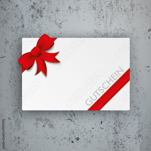 Paper Coupon Concrete Gutschein