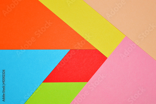 background/Colorful background with colored cardboard paper