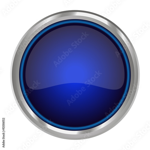 Button template blue