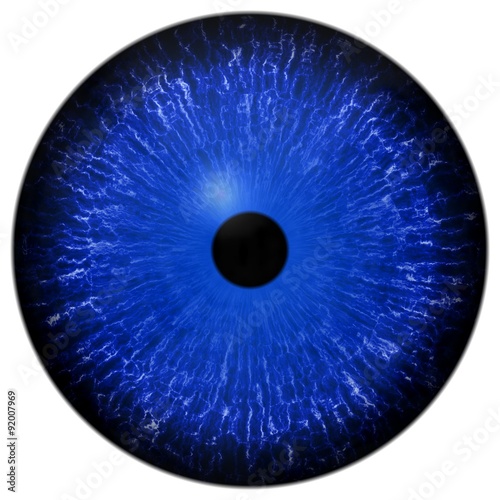 Eye iris generated