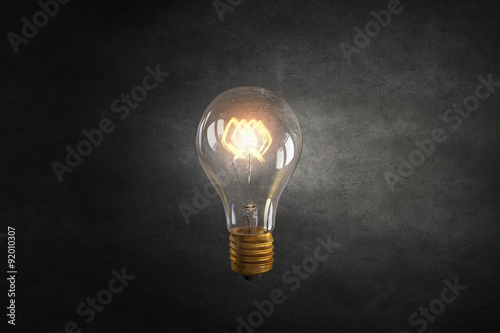 Glowing bulb