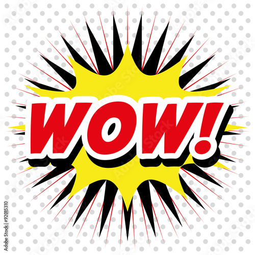 Pop art and comic design