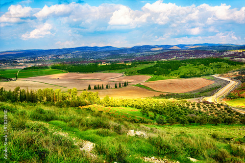 Canvas Print Israeli landscape
