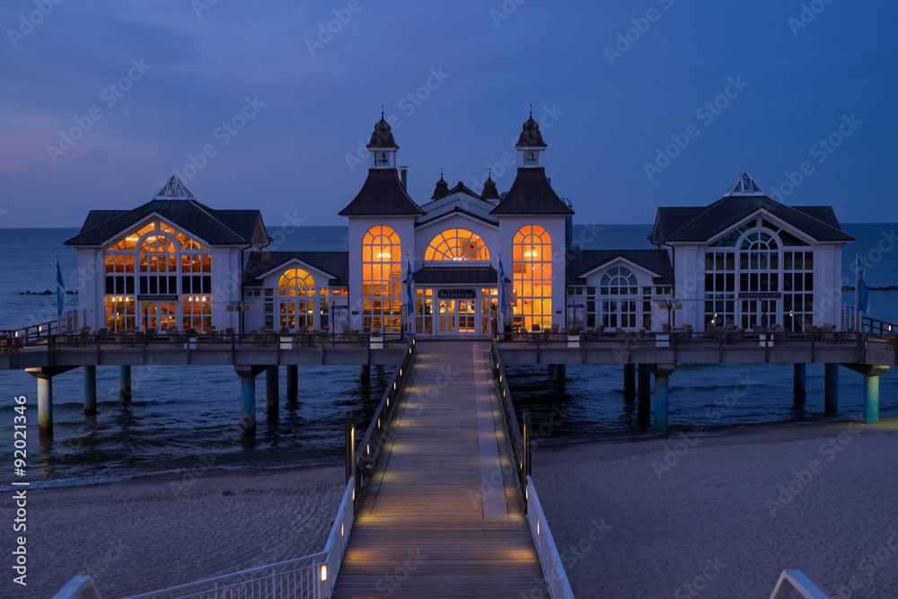 Naklejka premium Molo Sellin