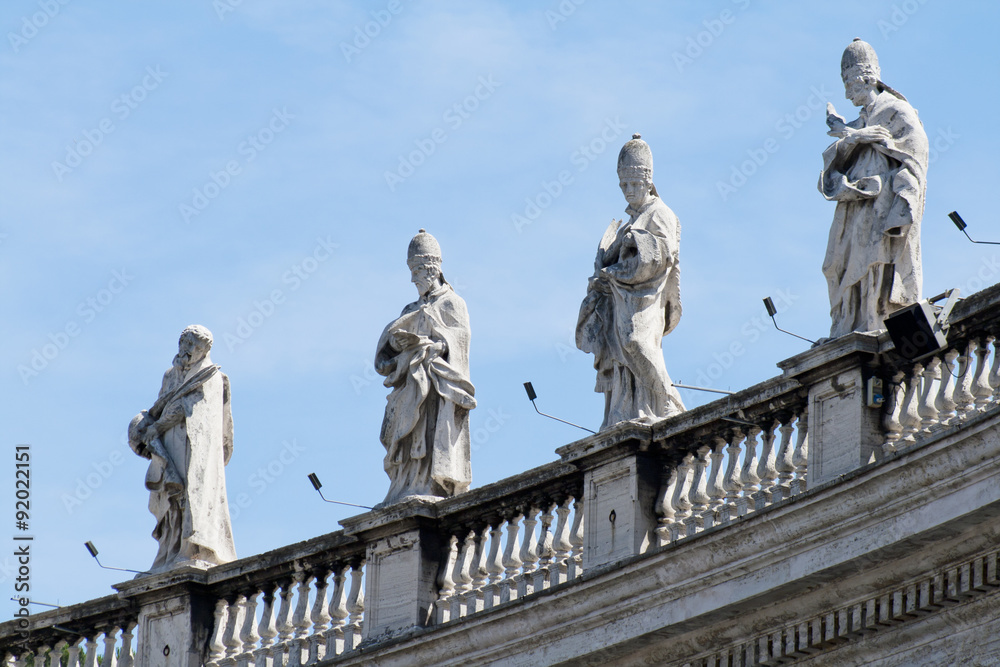 Vatican Colonnade statues