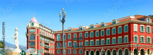 Immeuble de la place Masséna à Nice