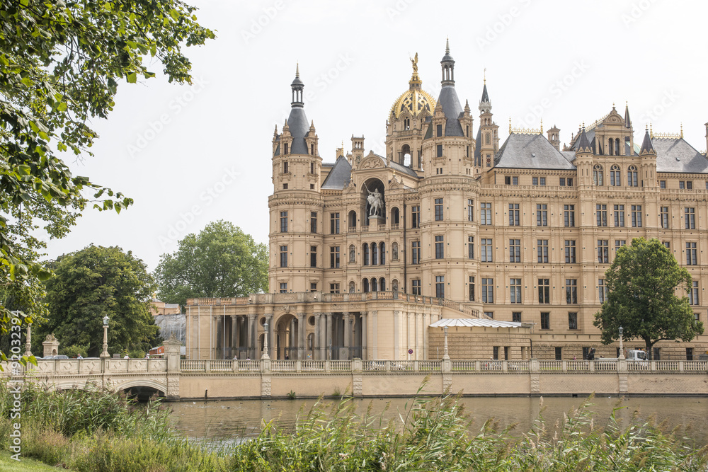 Schweriner Schloss, Schwerin, Mecklenburg-Vorpommern, Deutschland