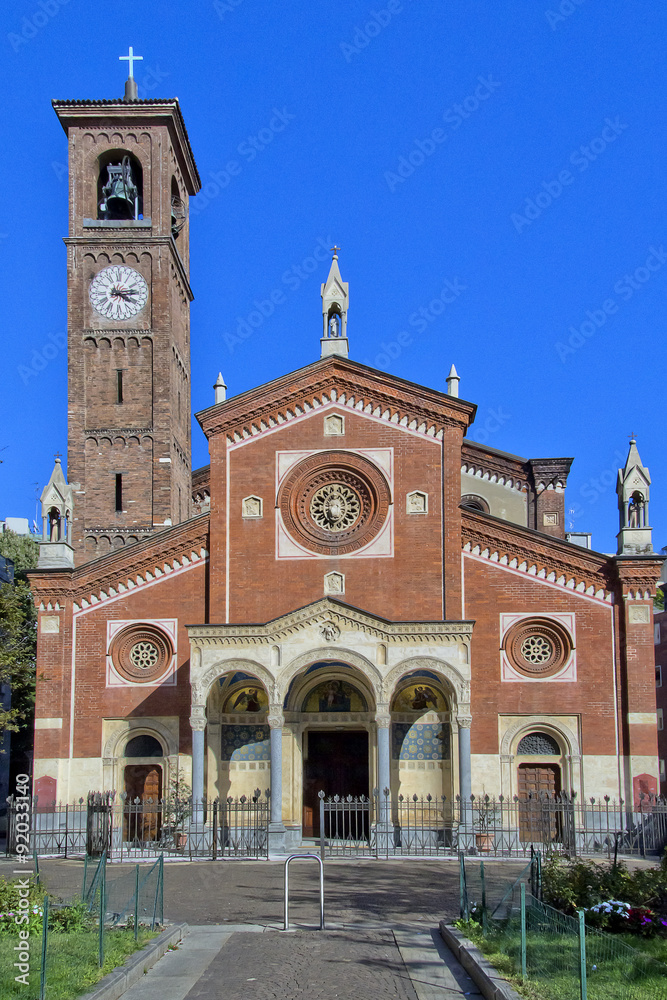 chiesa santa eufemia milano italia italy milan