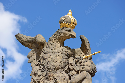 Prague- Eagle with a crown