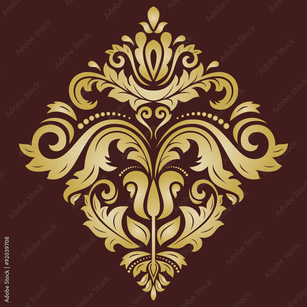 Oriental Abstract  Pattern