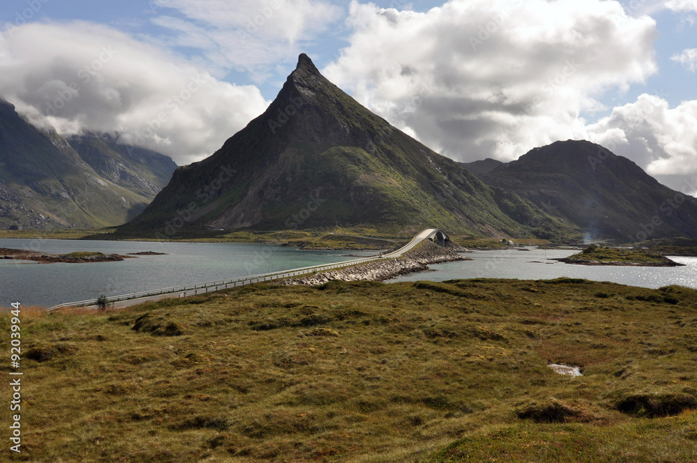 Norwegian nature / There are mountains plunging into the sea from hundreds of metres, fjords, tall mountain peaks, northern lights and midnight sun.