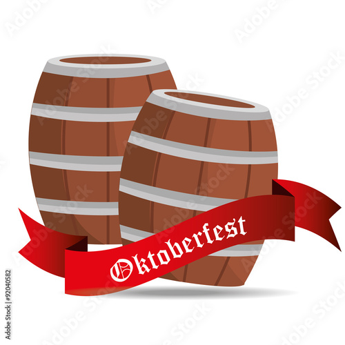 Germany cultures and oktober fest design.