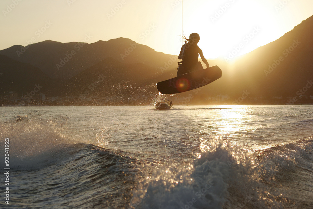 Wakeboard StockFoto Adobe Stock