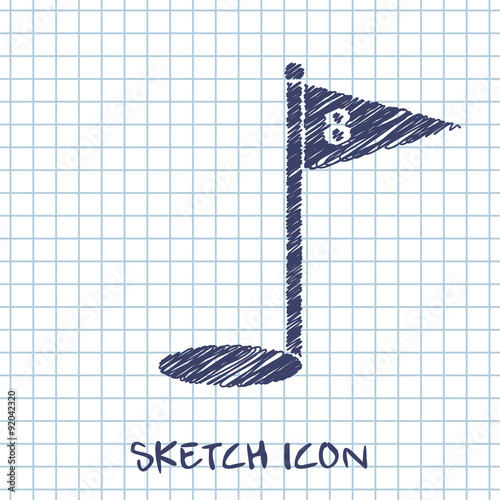 Hole Course Golf icon