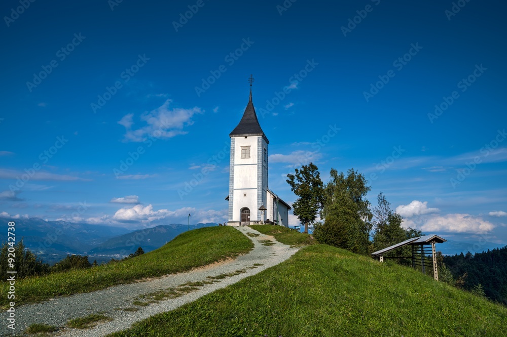 Church in the mountains