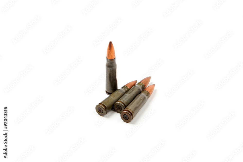 bullets on white background bullets on white background