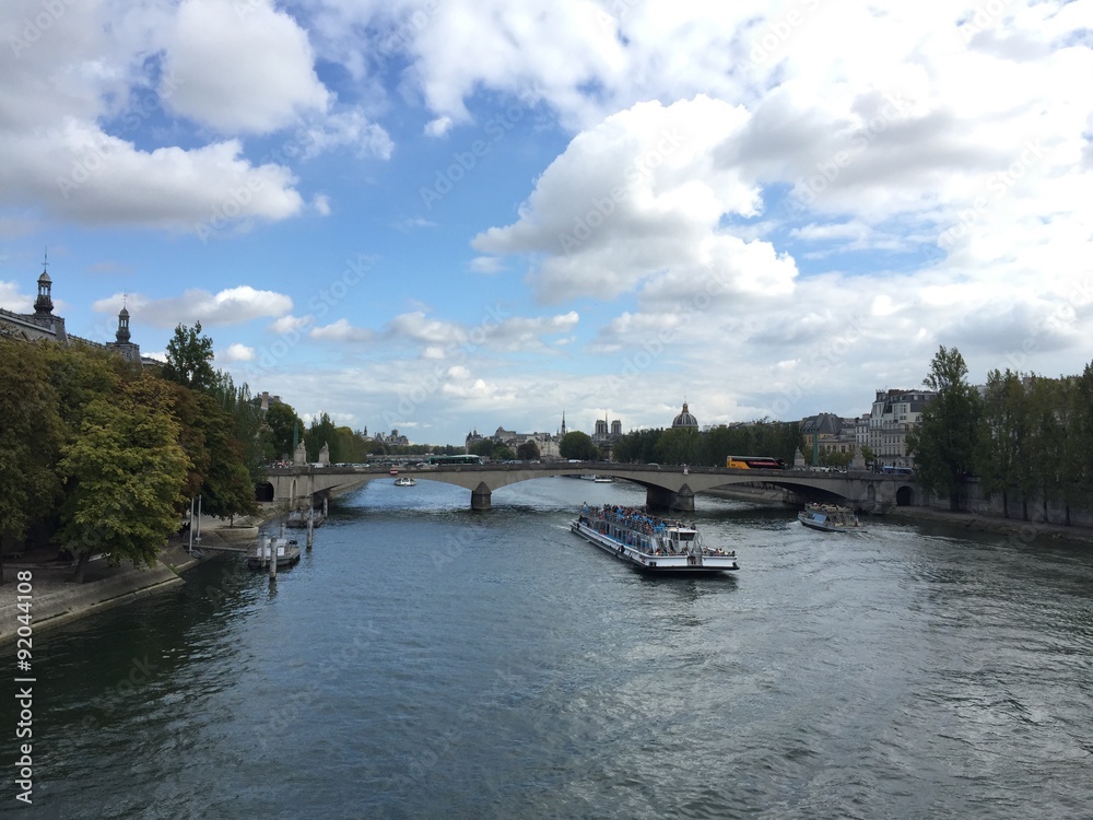 Vista della Senna, Parigi