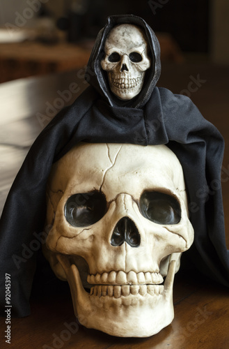Skull and Grim Reaper