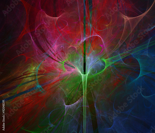 Abstract fractal background