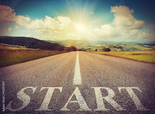 Start road