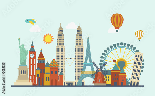world famous attractions