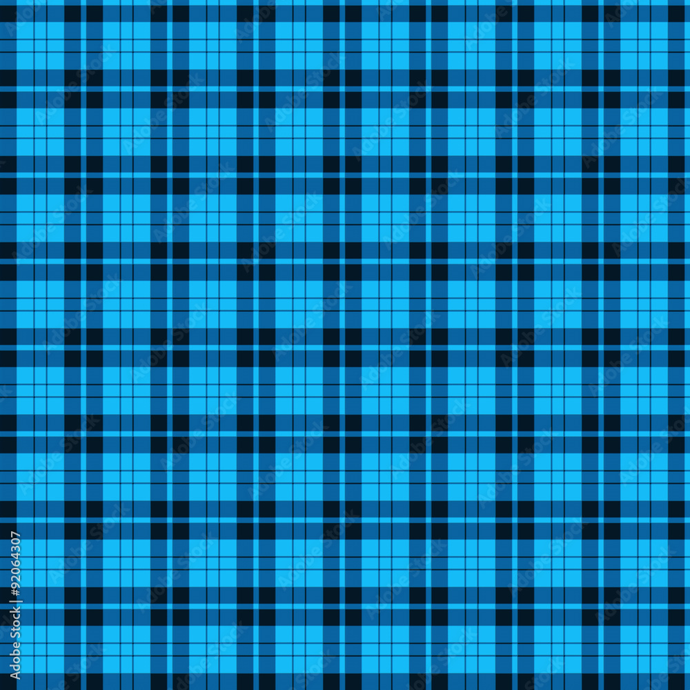 blue Tartan background