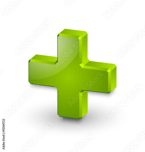 Plus or medical cross symbol